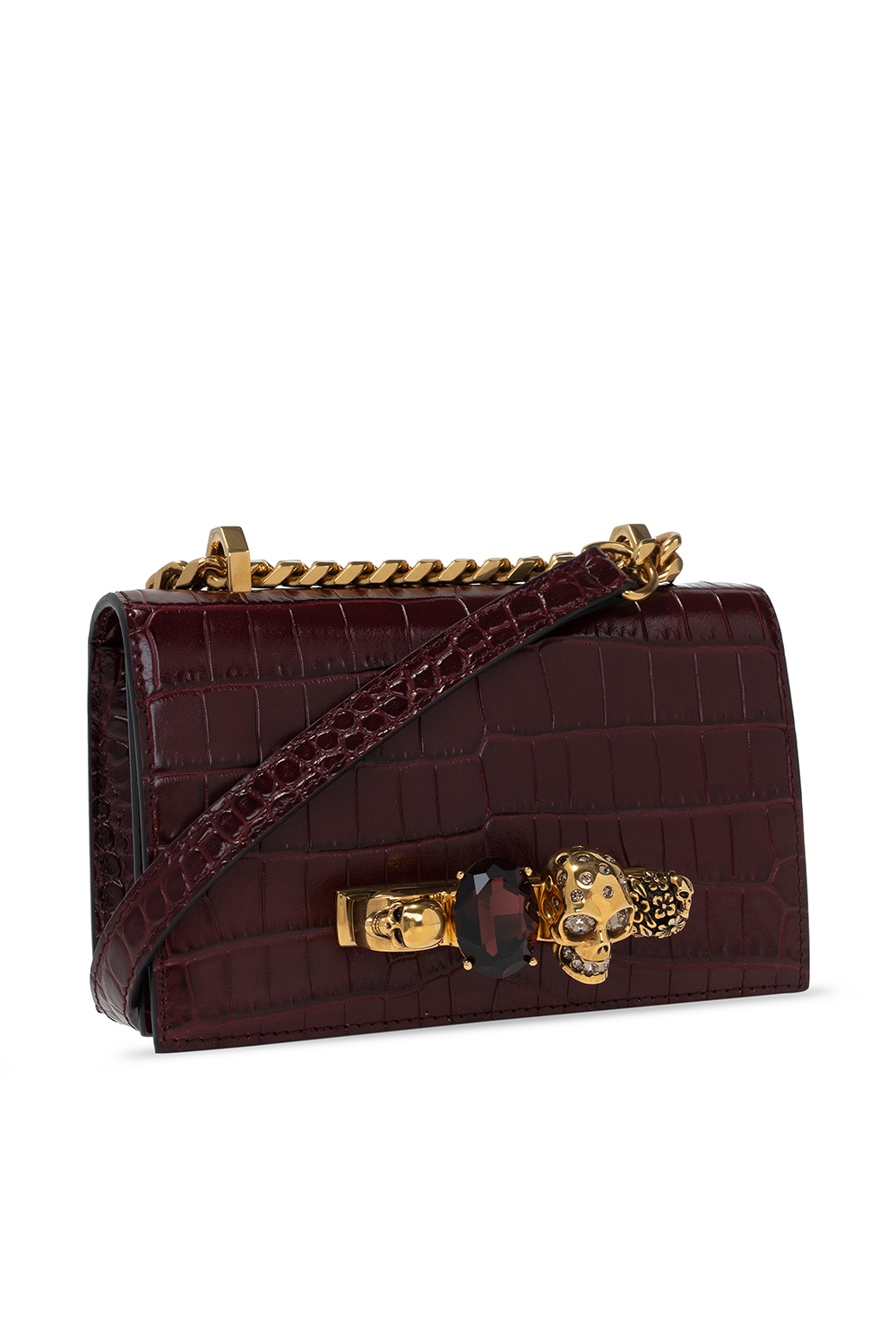 Alexander mcqueen clearance burgundy bag